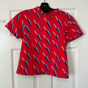 Nooworks cropped knives shirt